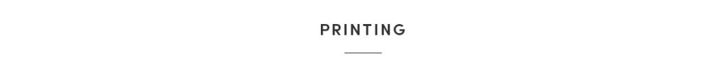 printing